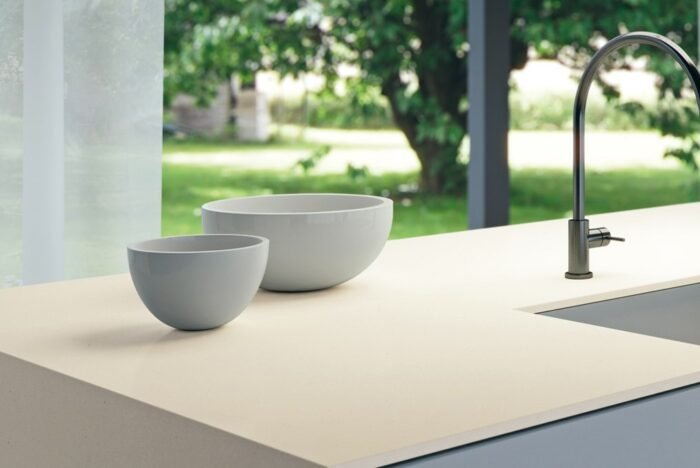 Fresh Concrete 4001 Caesarstone kwartscomposiet keukenblad - Afbeelding 2