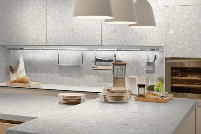 Neolith Retrostone Silk keramiek keukenblad - Afbeelding 2