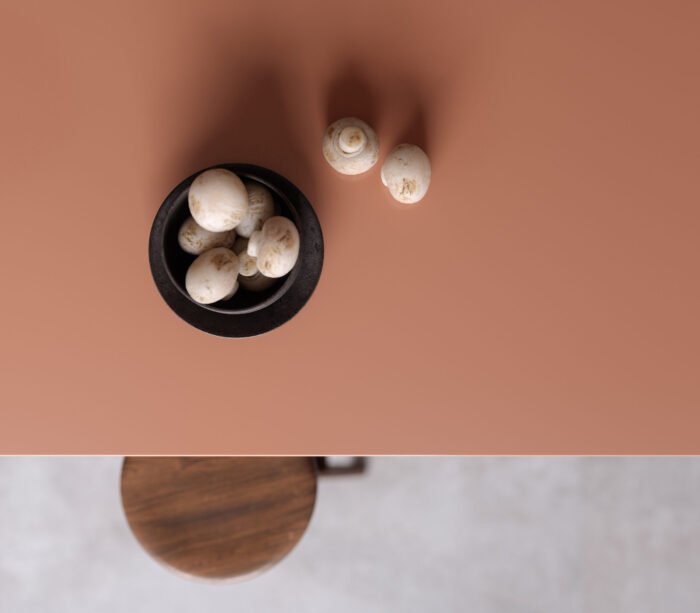 Arcilla Red Silestone composiet  keukenblad