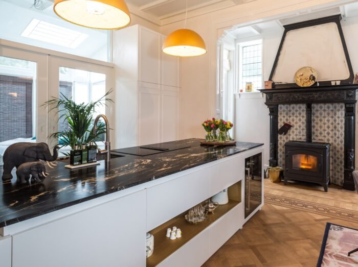 Graniet Belvedere Leather Finish keukenblad - Afbeelding 3