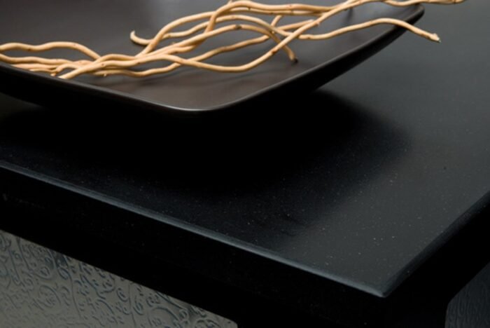 Jet Black 3100 Caesarstone kwartscomposiet keukenblad - Afbeelding 3