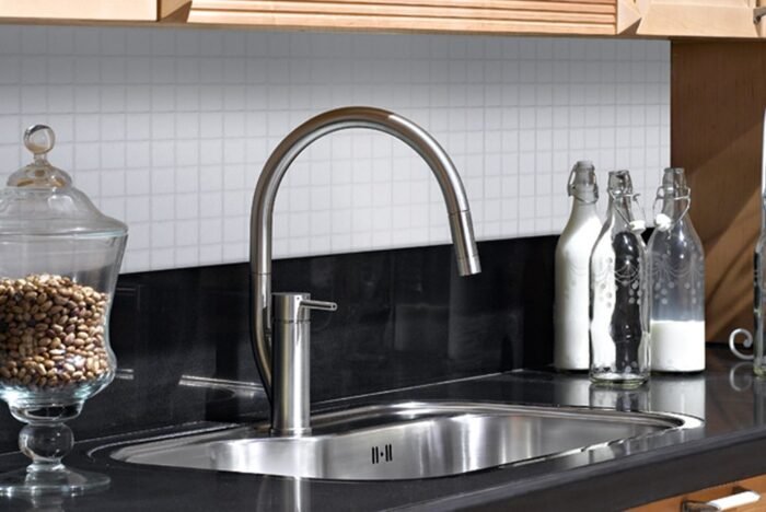 Jet Black 3100 Caesarstone kwartscomposiet keukenblad - Afbeelding 5