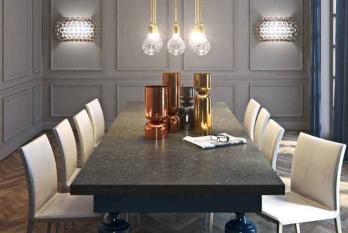 Piatra Grey 5003 Caesarstone kwartscomposiet keukenblad - Afbeelding 5