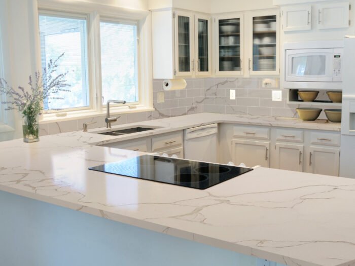 Silestone composiet keukenblad Classic Calacatta - Afbeelding 5