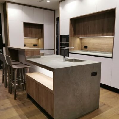 Dekton Soke keramiek keukenblad