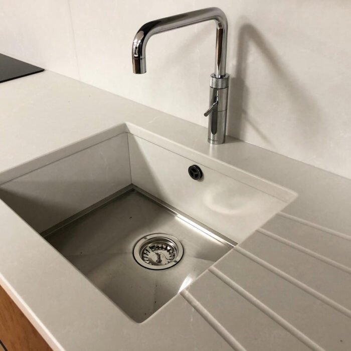 Desert Silver Silestone composiet keukenblad - Afbeelding 5