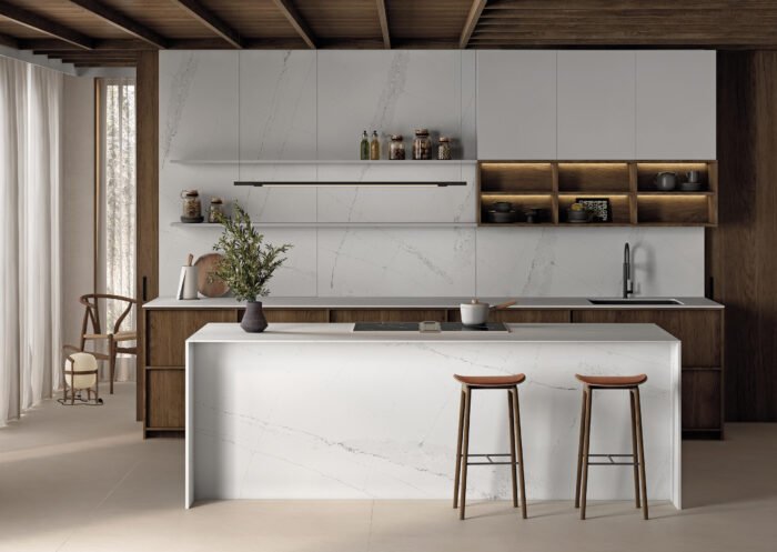 Ethereal Noctis Silestone composiet  keukenblad - Afbeelding 3