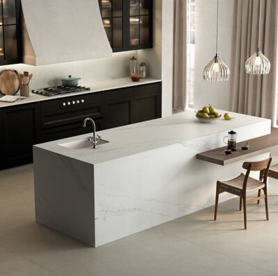 Ethereal Noctis Silestone composiet  keukenblad