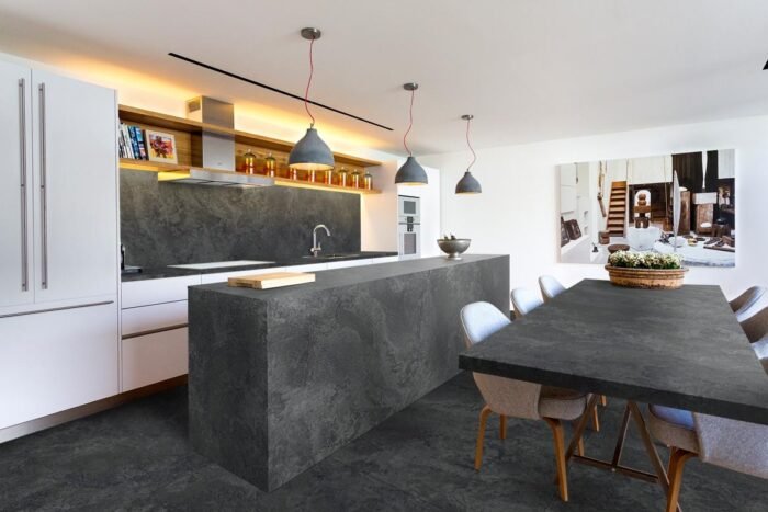 Neolith Krater Riverwashed keramiek keukenblad - Afbeelding 3