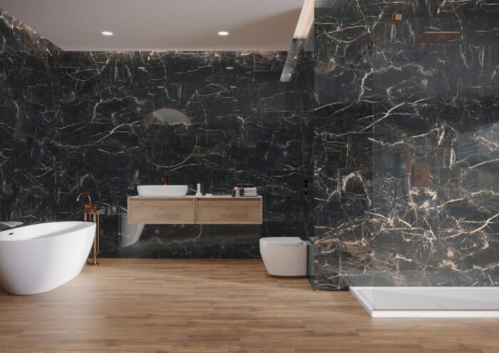 Keramische tegel Marquina Gold Polish - Afbeelding 2