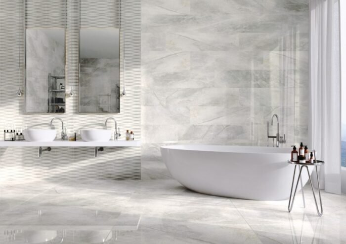 Keramische tegel Masterstone White Mat Gepolijst - Afbeelding 2