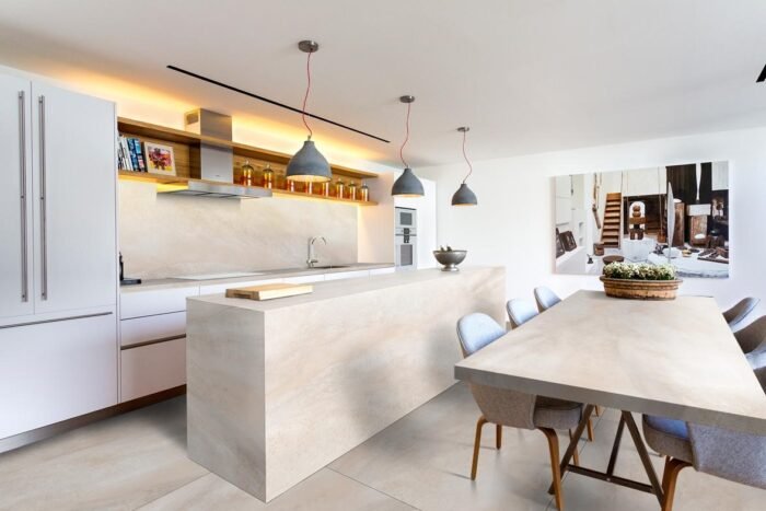 Neolith Mirage Silk keramiek keukenblad - Afbeelding 7