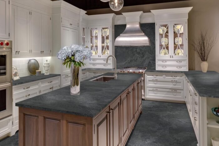 Neolith Krater Riverwashed keramiek keukenblad - Afbeelding 6