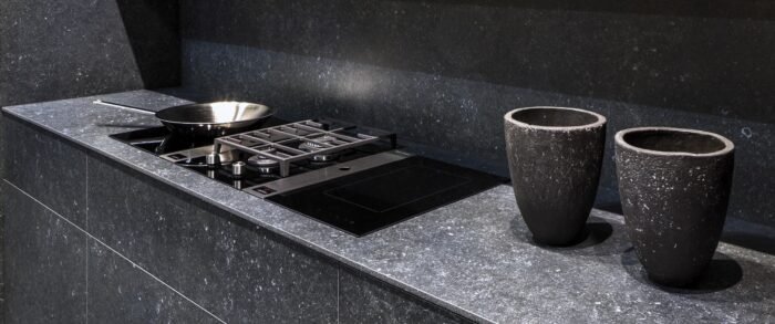Neolith Pierre Bleue Silk keramiek Keukenblad - Afbeelding 4