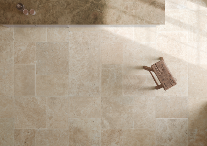 Keramische tegel Travertino Beige - Afbeelding 4