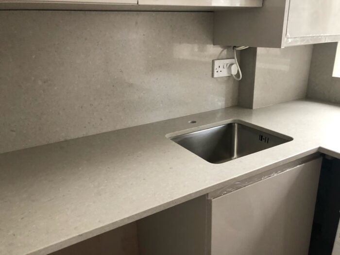 Unistone Cendre composiet keukenblad
