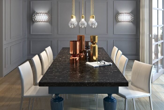 Woodlands 6338 Caesarstone kwartscomposiet keukenblad - Afbeelding 3