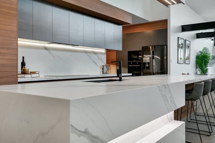 Dekton Olimpo keramiek keukenblad - Afbeelding 5