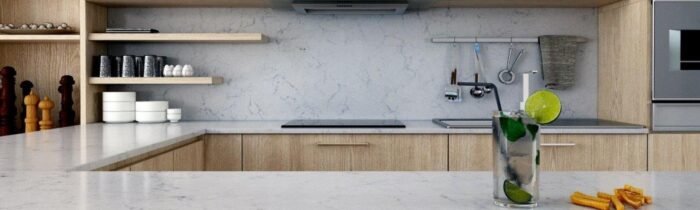 Unistone onyx kwartscomposiet keukenblad - Afbeelding 4