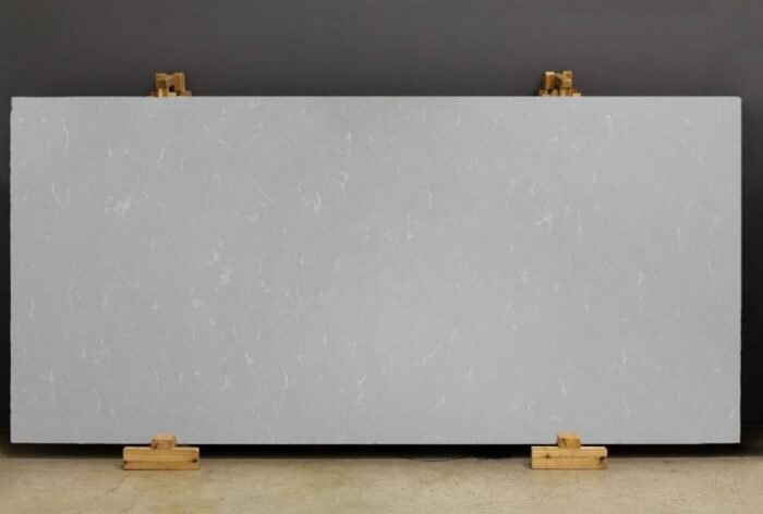 Unistone Grey Savoye kwartscomposiet keukenblad - Afbeelding 4