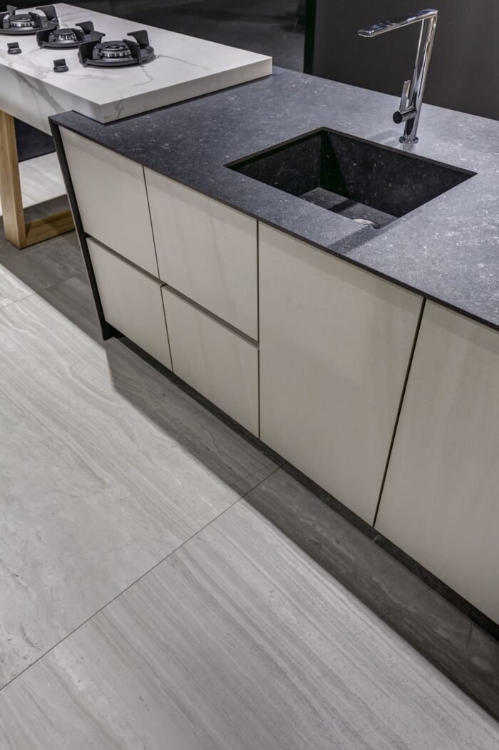 Neolith Pierre Bleue Silk keramiek Keukenblad - Afbeelding 3