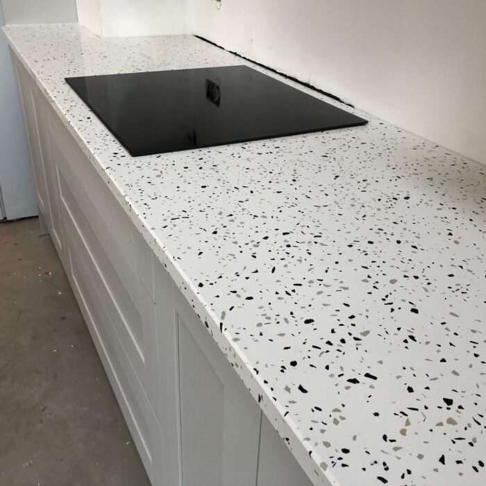 Diresco Composiet Keukenblad Terrazzo Grey