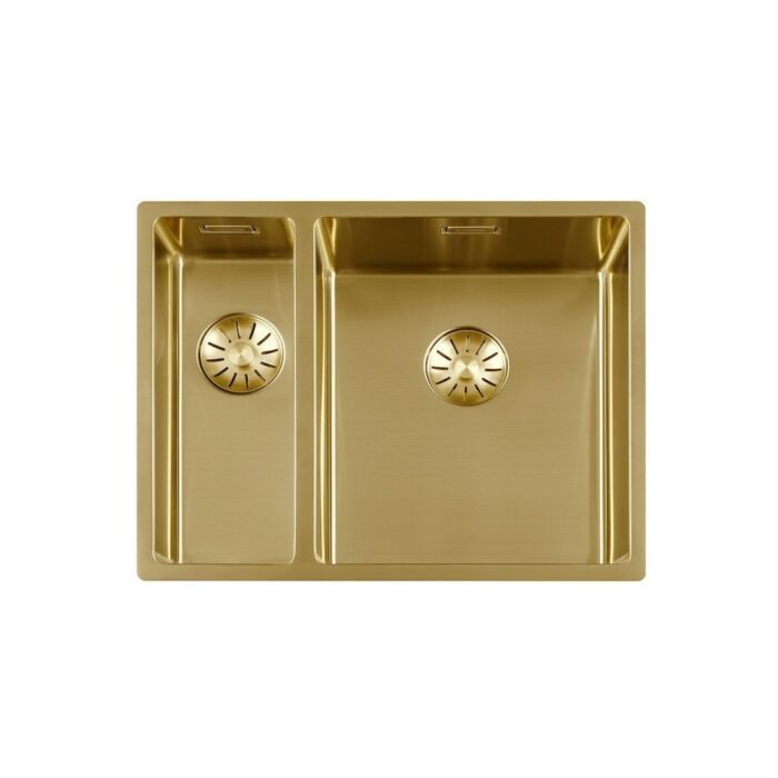 lorreine-1534sp-dubbele-spoelbak-gold