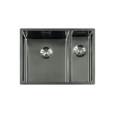 lorreine 3415sp dubbele spoelbak gunmetal