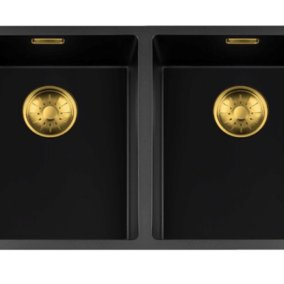 lorreine 3434bq Gold spoelbak