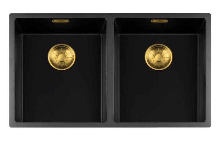 lorreine 3434bq Gold spoelbak