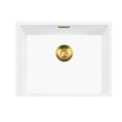 lorreine 50wq white gold spoelbak