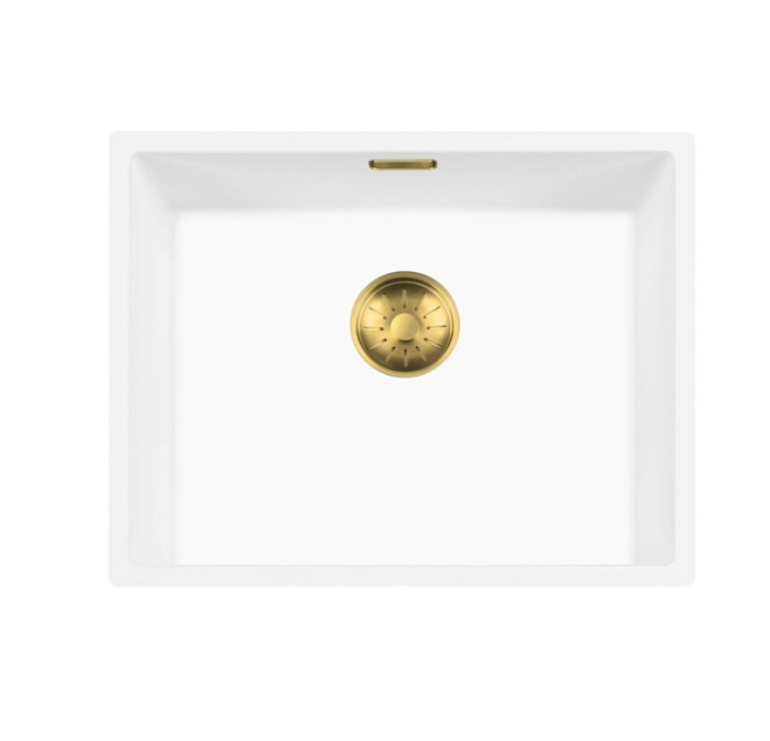 lorreine 50wq white gold spoelbak