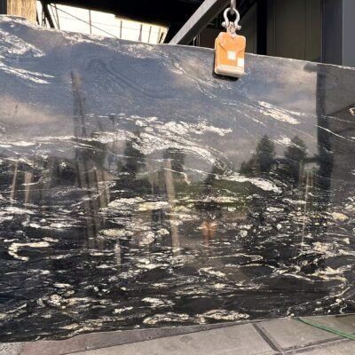 Graniet Titanium Keukenblad Gepolijst
