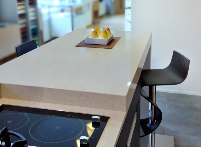Technistone Crystal Creme Beige Keukenblad