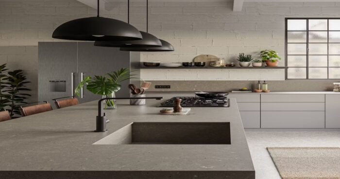 Brass Relish Silestone composiet keukenblad