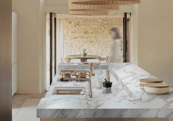 Neolith Calacatta Royale Keramiek Keukenblad
