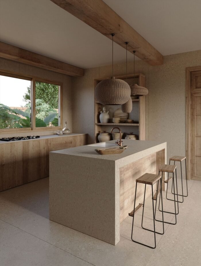 Dekton Keramiek Kuekenblad VK02 Avorio
