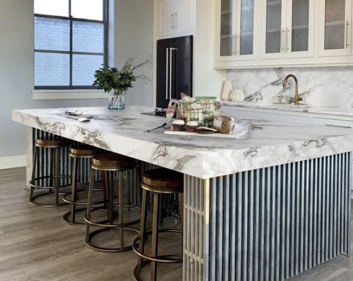 Neolith Whitehaven Keramiek Keukenblad