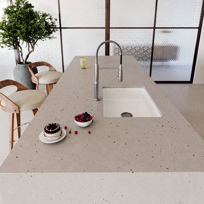Concrete Pulse Silestone composiet keukenblad