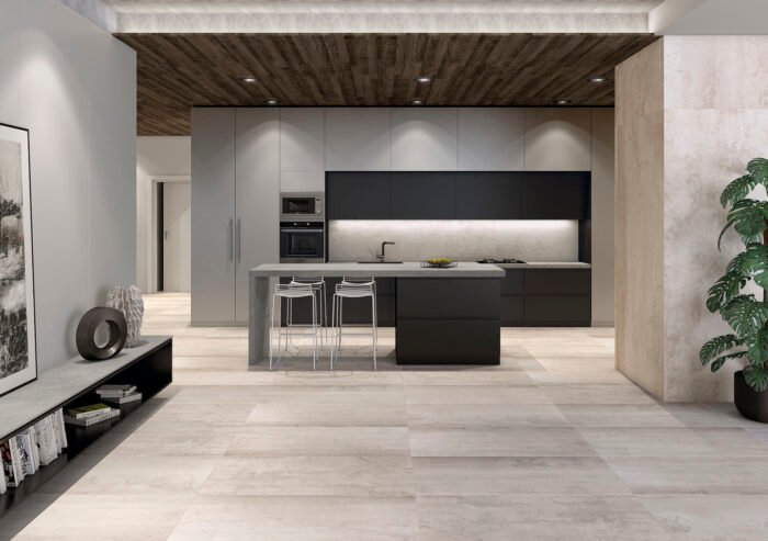 Ascale Cosmopolita Silver Keukenblad