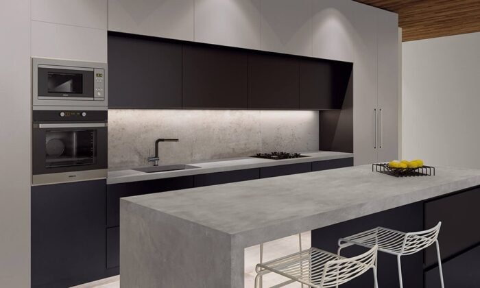 Ascale Cosmopolita Gray Keukenblad