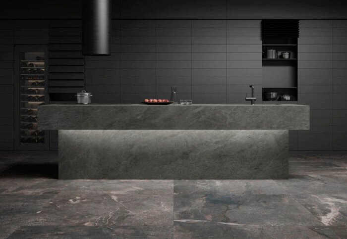 Ascale Moon Black Keukenblad