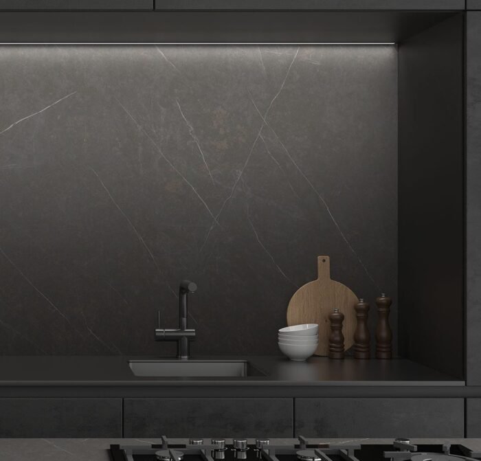 Ascale Allure Black Keukenblad