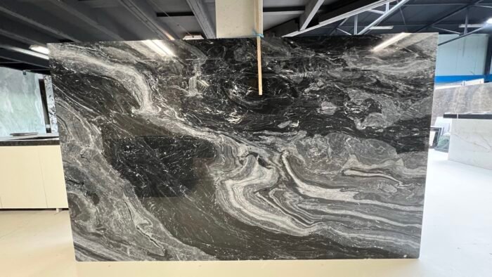 Keukenblad SL Storm Black Marmer