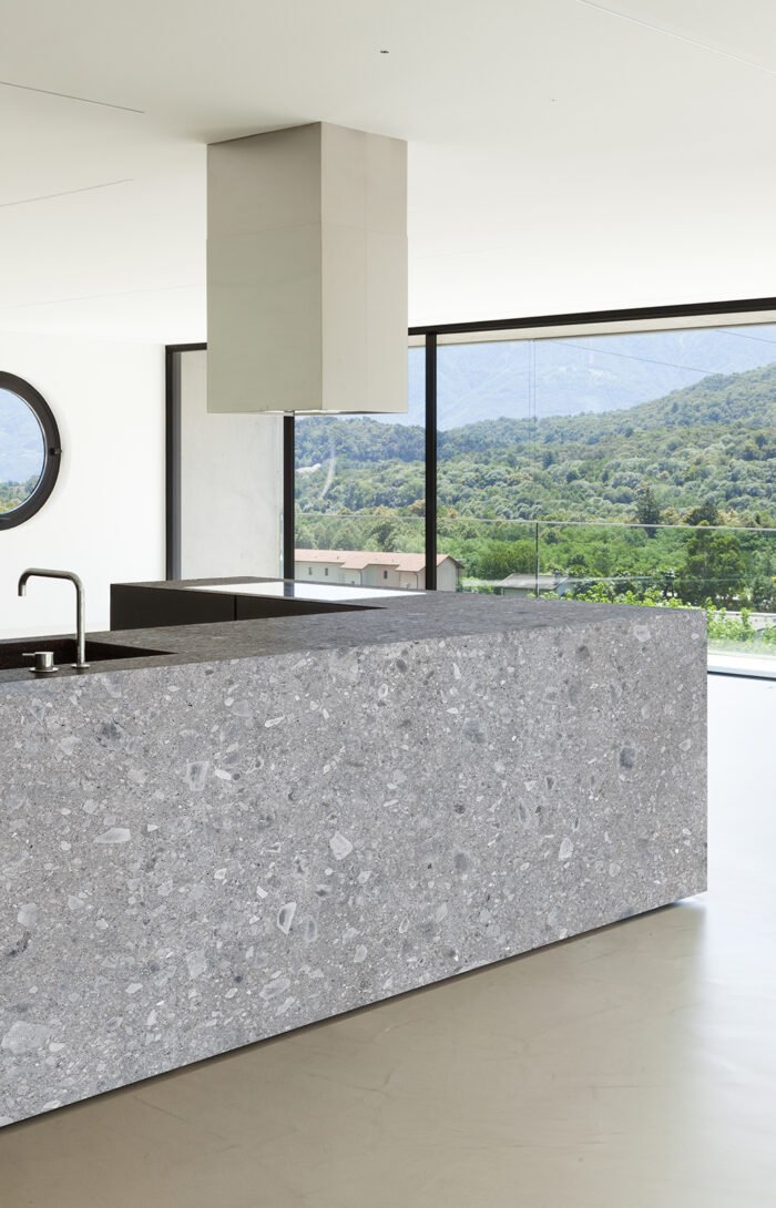 Keramiek keukenbladen Ceppo Grey Mediterraneo