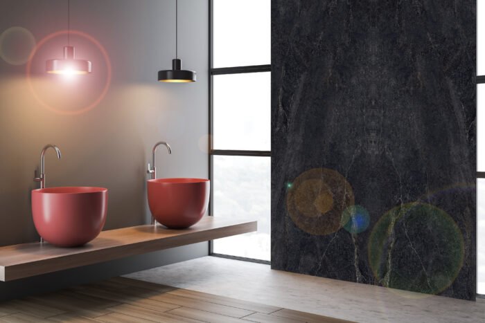 Keramiek Aanrechtbladen Soapstone Black Mediterraneo - Afbeelding 2