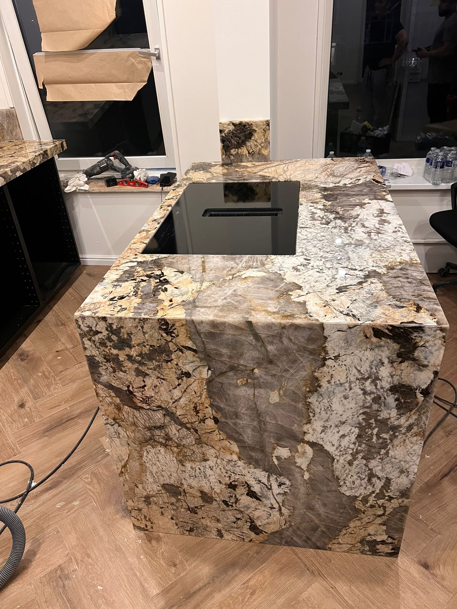 Kwartsiet keukenblad 