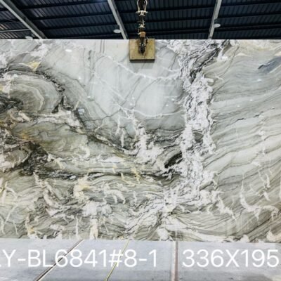 Kwartsiet keukenblad mont blanc