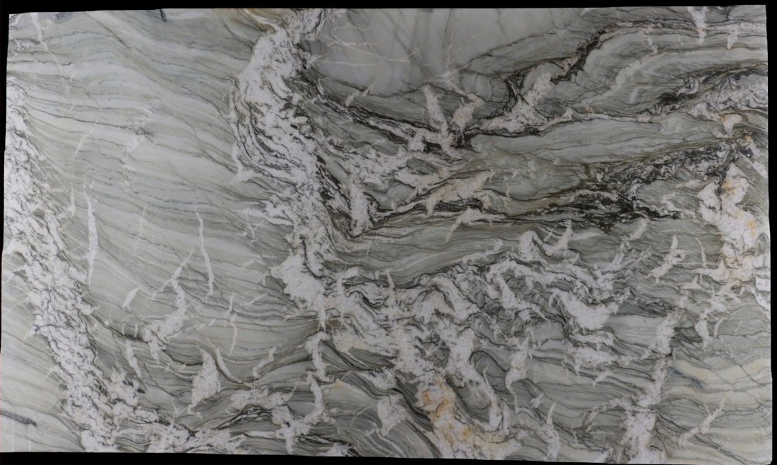 Kwartsiet keukenblad mont blanc