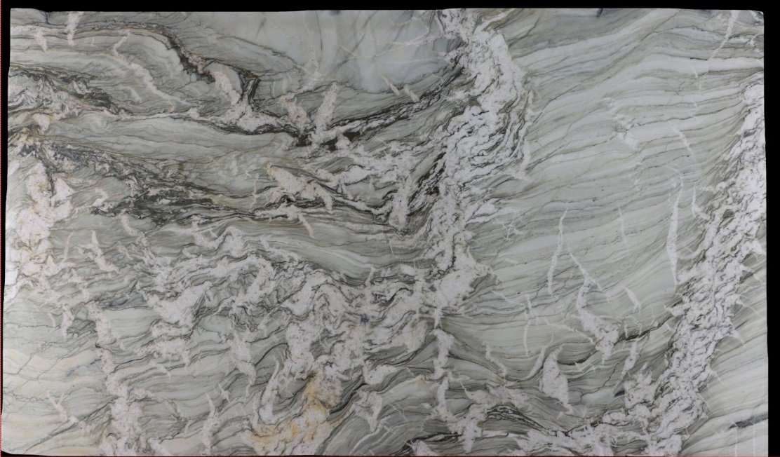 Kwartsiet keukenblad mont blanc